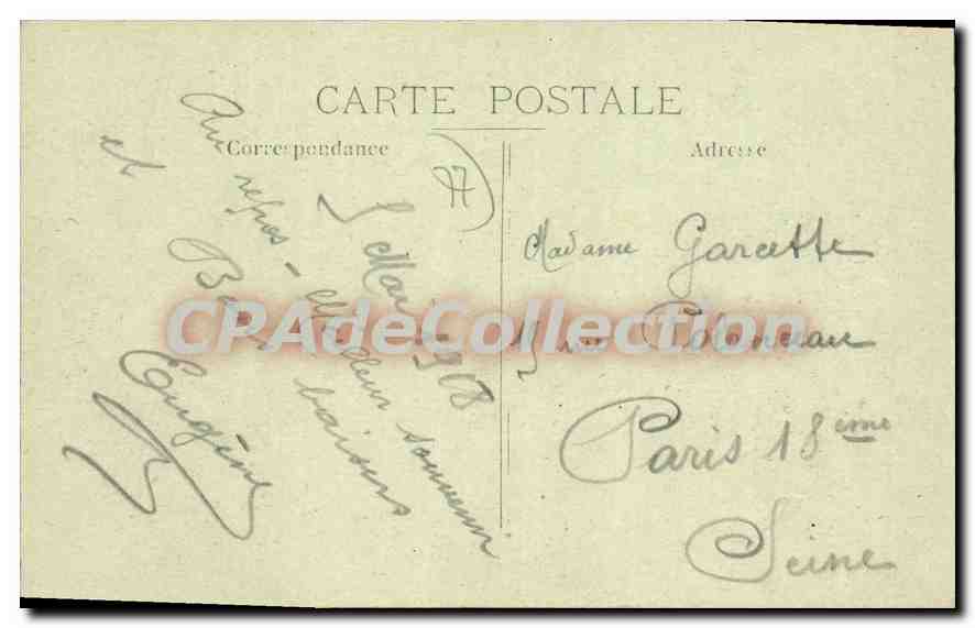 CONDÉ-sur MARNE — Le Canal latéral — Viné Bourses — Verso