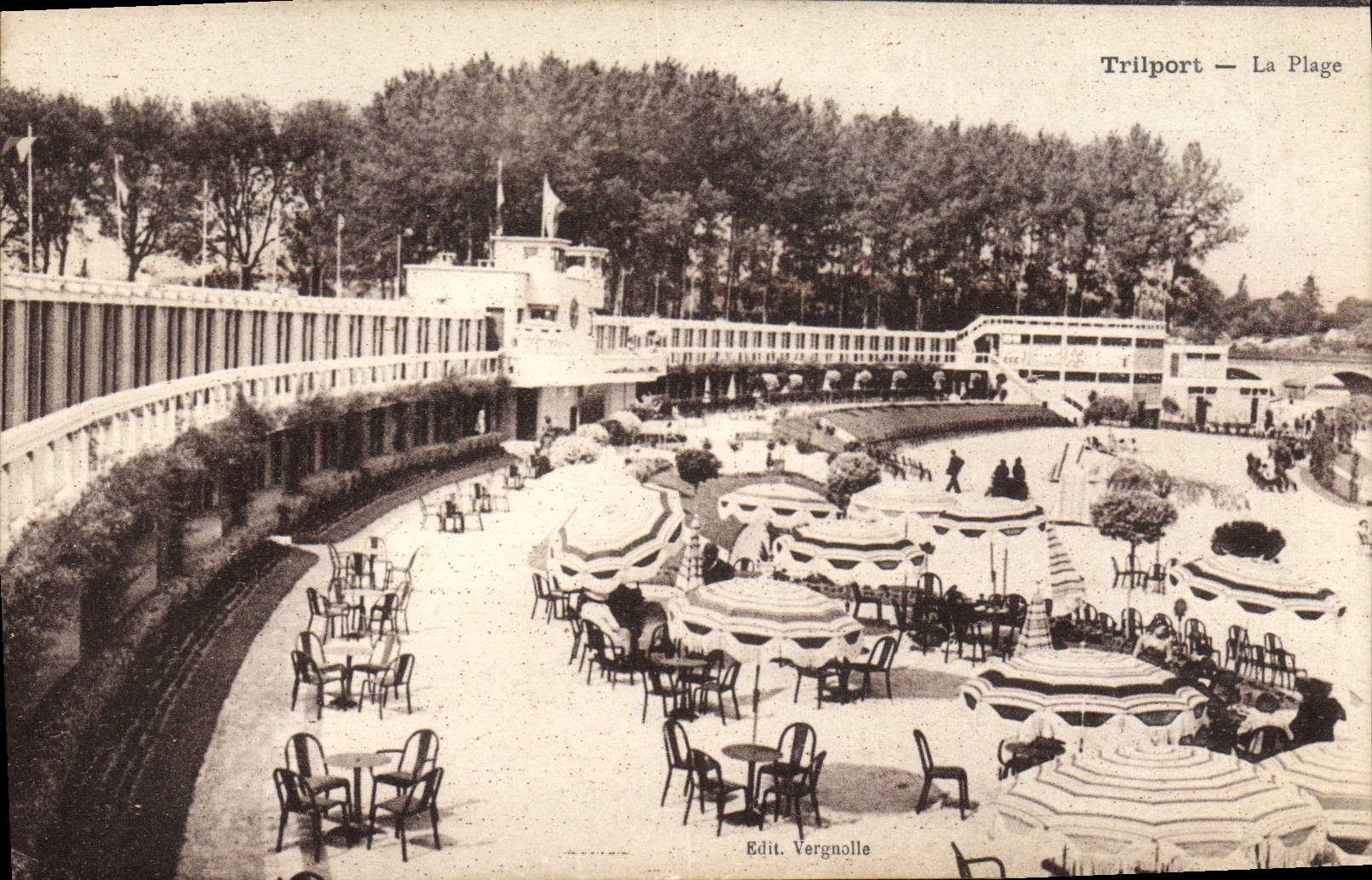 Trilport — La Plage — Edit. Vergnolle