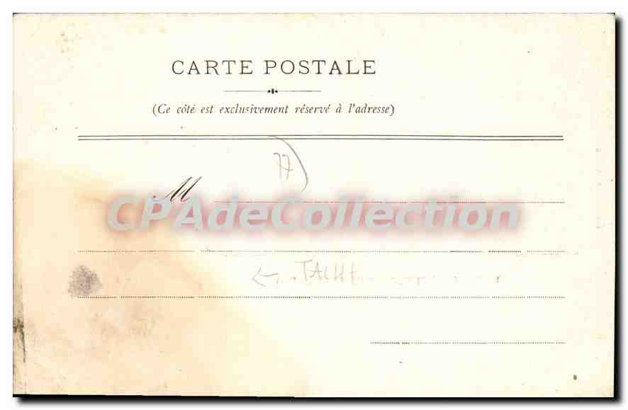 CPA Brie Comte Robert — Rückseite