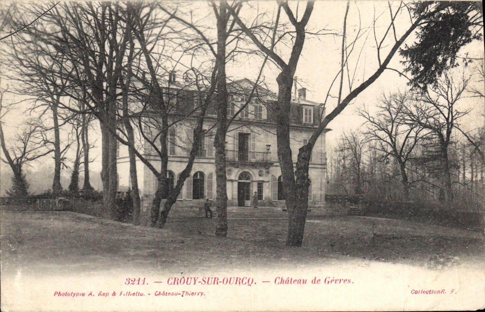 CPA Crouy Sur Ourcq Chateau De Gêvres