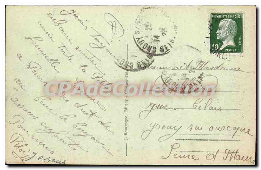 CPA Lizy sur Ourcq Chateau De La Trousse — Rückseite
