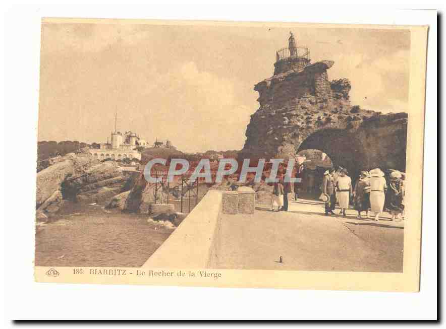 Biarritz CPA le rocher de la vierge