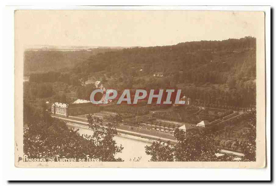 Belgique CPA Panorama du chateau de Frenr
