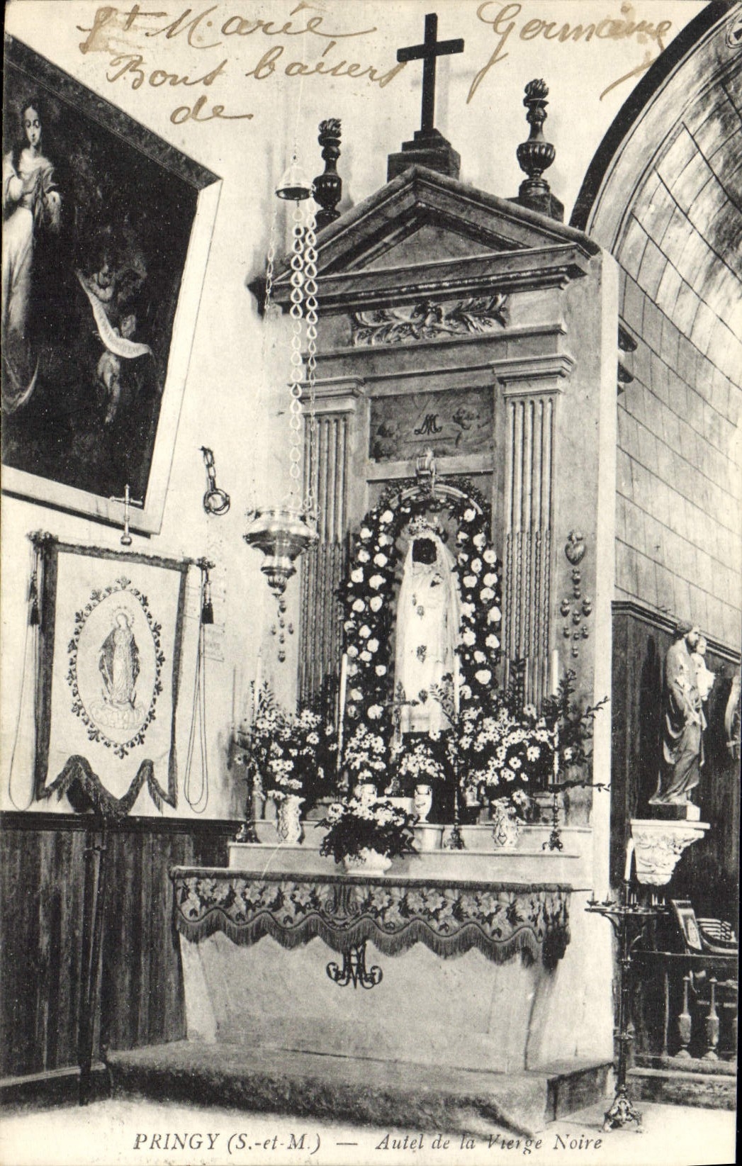 Autel de la Vierge Noire — Pringy (S.-et-M.)