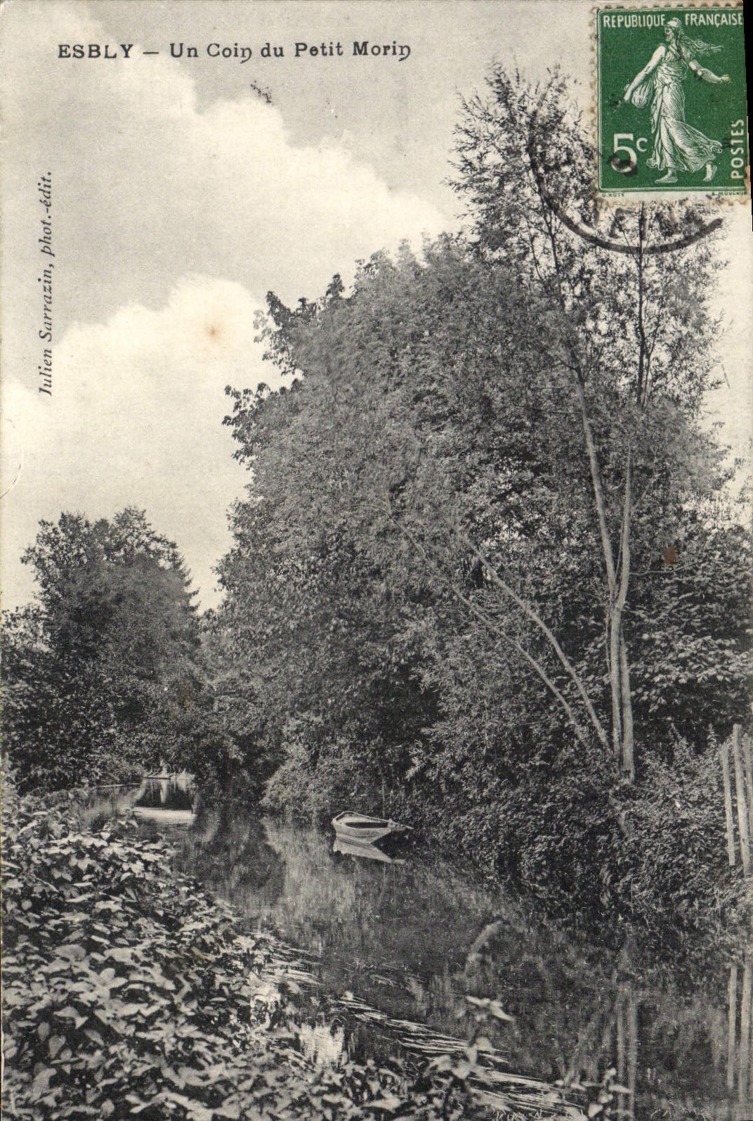 CPA Esbly Un Coin Du Petit Morin