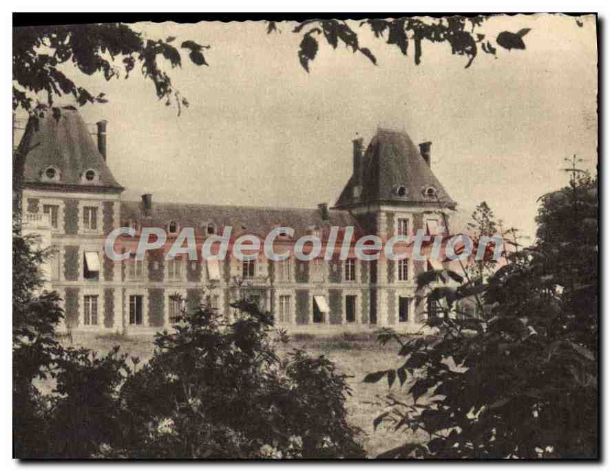 CPSM Domaine De Moussy Le VIeux Les gueules cassées château