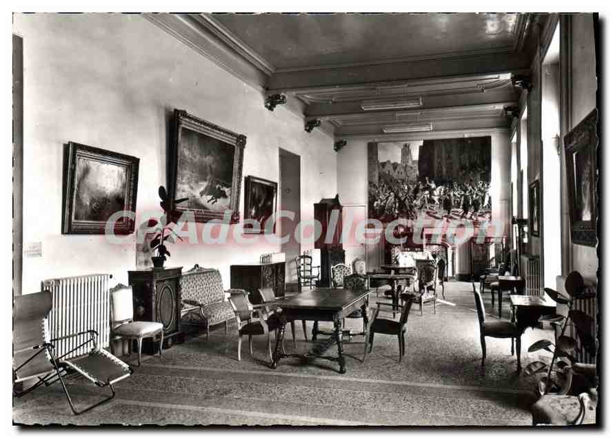 CPSM Chateau De Malnoue Propriete Ile de France Une Salle De Sejour