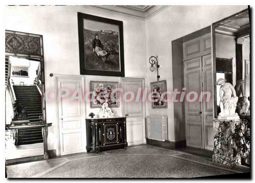 CPSM Chateau De Malnoue Propriete Ile De France Sante Le Hall