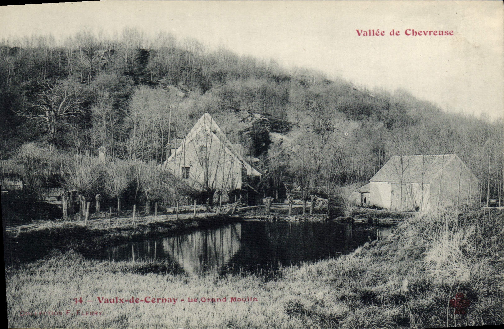 CPA Chevreuse Vallee De Chevreuse VAULX-de-CERNAY le grand moulin