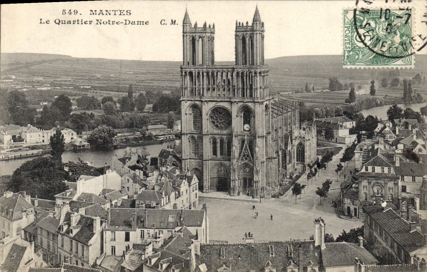 Mantes - Le Quartier Notre-Dame — C.M. — n°549