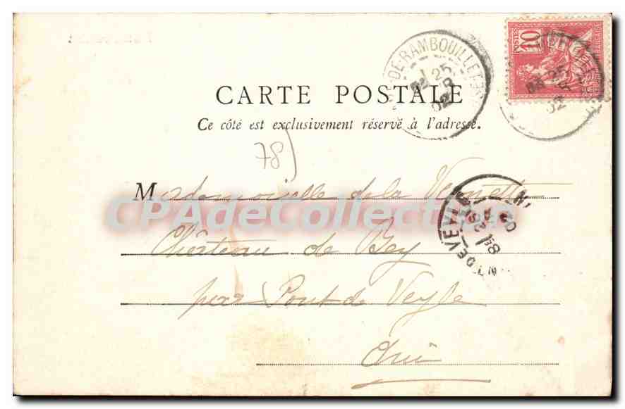 Avenue des Cyprès — Rambouillet — B. F. Peria — Reverso