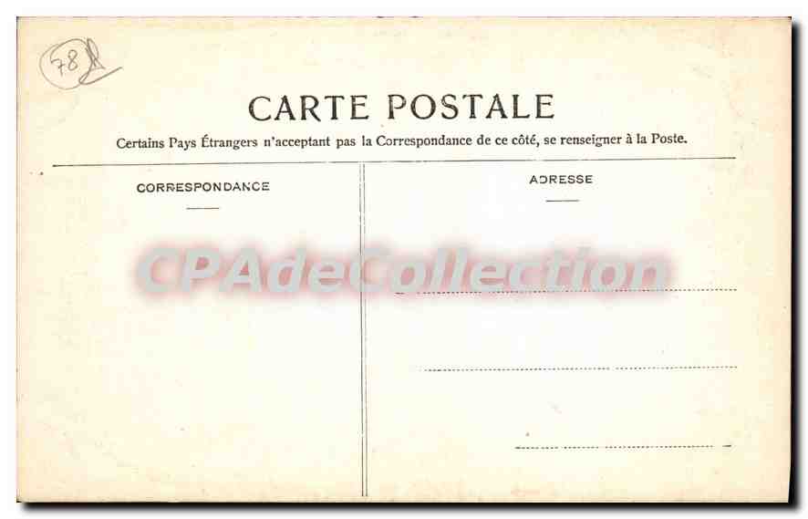 Saint-Germain-en-Laye — La Mare aux Canes — éditeur non identifié, n° 44 — Verso