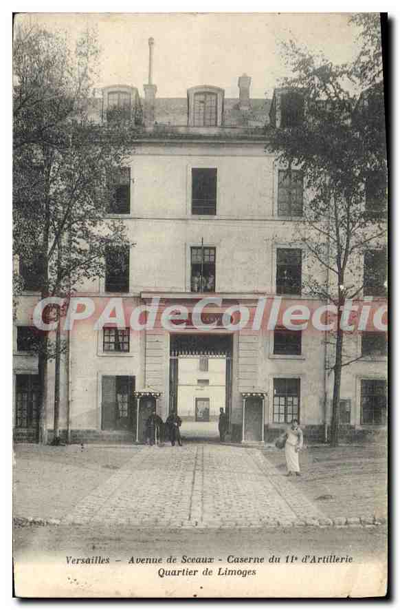 Versailles - Avenue de Sceaux - Caserne du 11e d'Artillerie - Quartier de Limoges