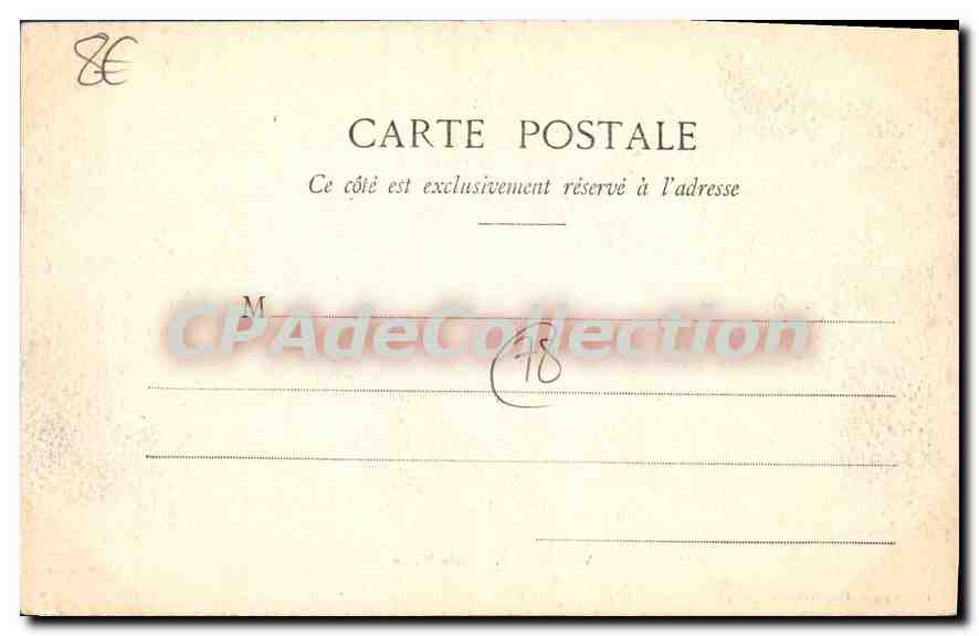 Versailles - Lycée Hoche — Phototypie A. Bergeret et Cie, Nancy - Mme Moreau, édit. — Verso
