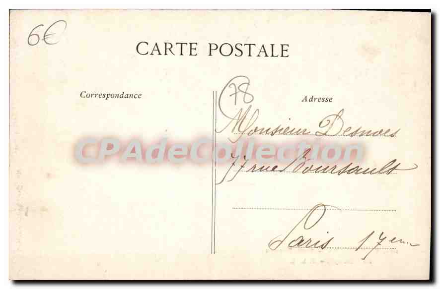 Versailles — Petit Trianon — Le Presbytère C. L. C. — Verso