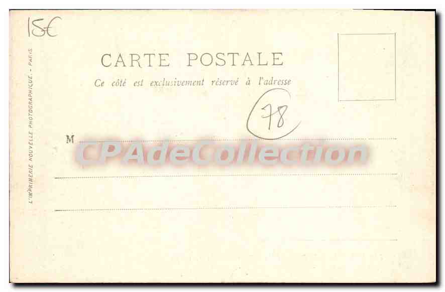 Arrivée du Roi et de la Reine d'Italie à Versailles — LL. M.M. le Roi et la Reine d'Italie à Paris (14-18 Oct. 1903). — LL. — Verso