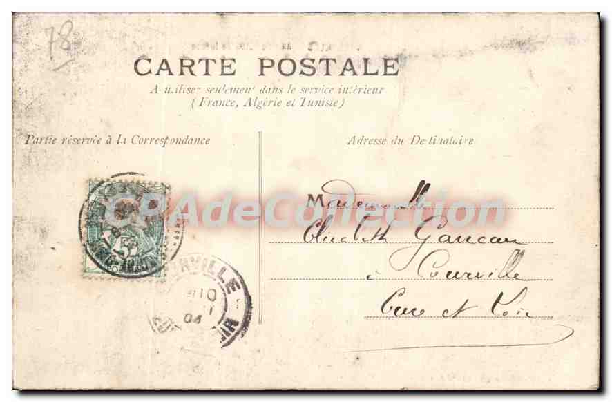 Versailles — 44 — Le Palais de Justice — Verso