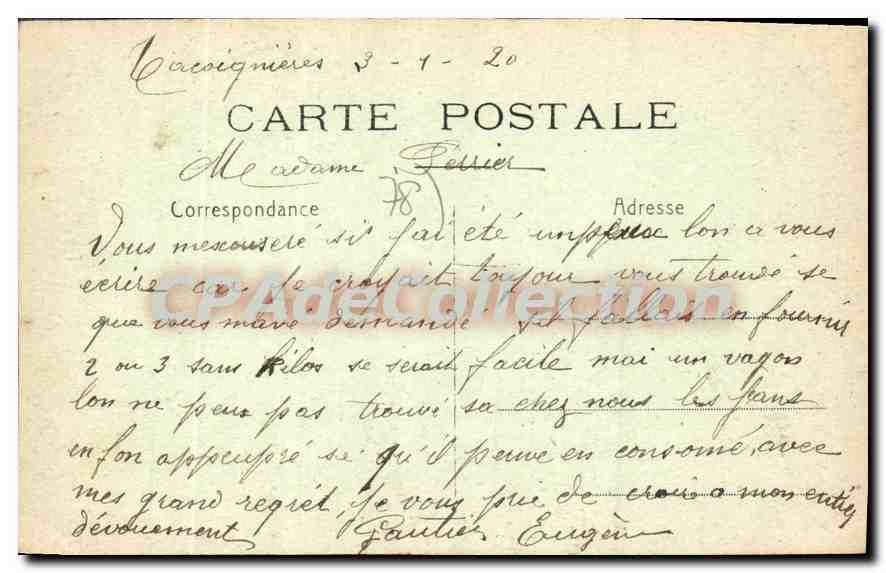 Richebourg (S.-et-O) — Le Château — CPAdeCollection — Verso