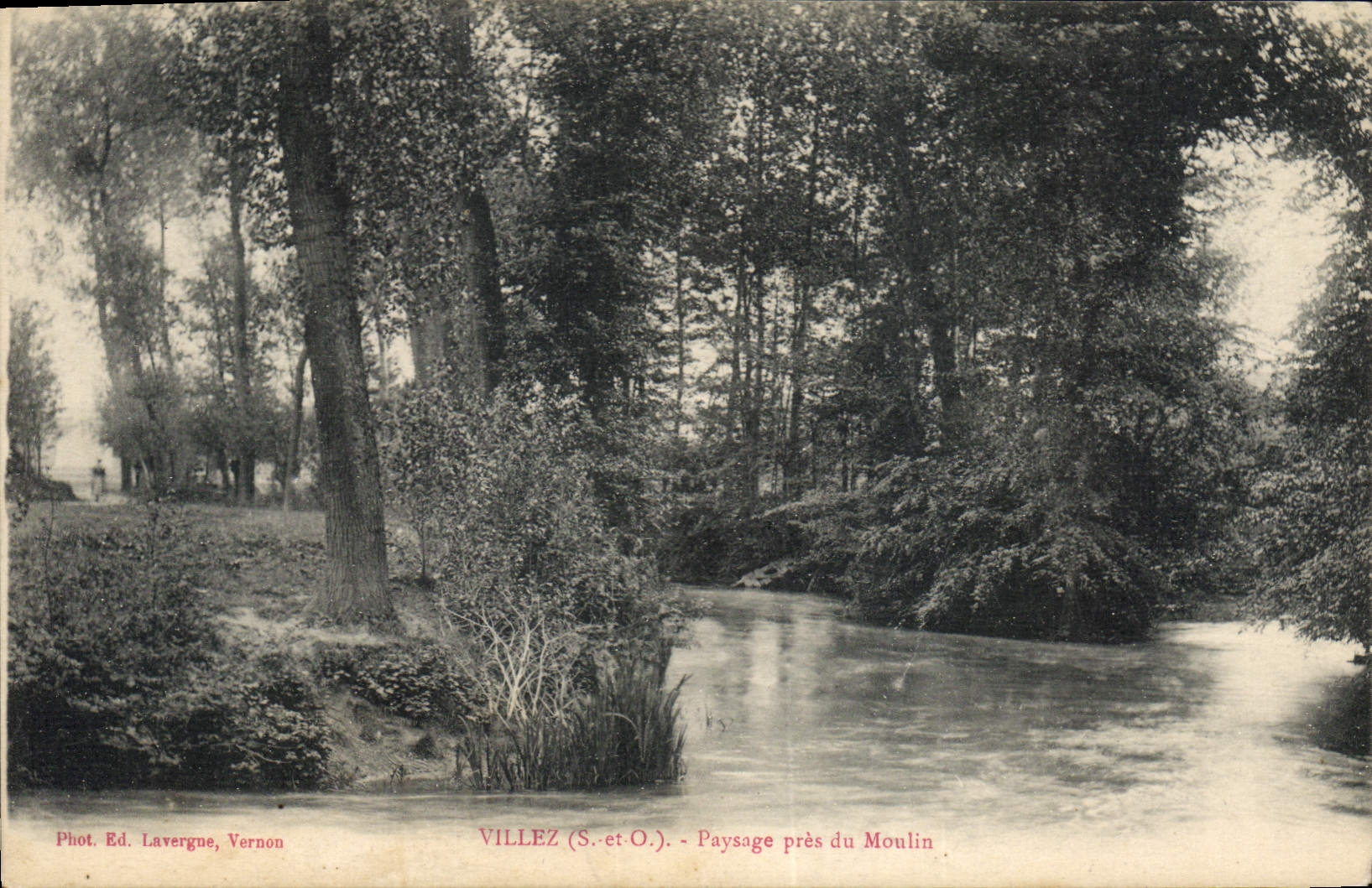 Villez (S.-et-O.) - Paysage près du Moulin — Phot. Ed. Lavergne, Vernon