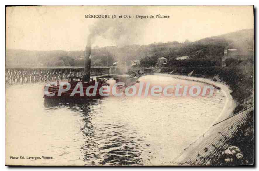 CPA Mericourt Depart De I'Ecluse