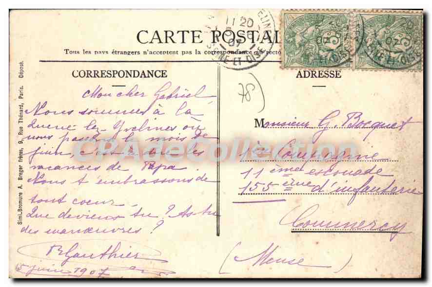 La Queue-les-Yvelines — La mare des saules — éditeur Simi-Bonnure, Paris — Verso