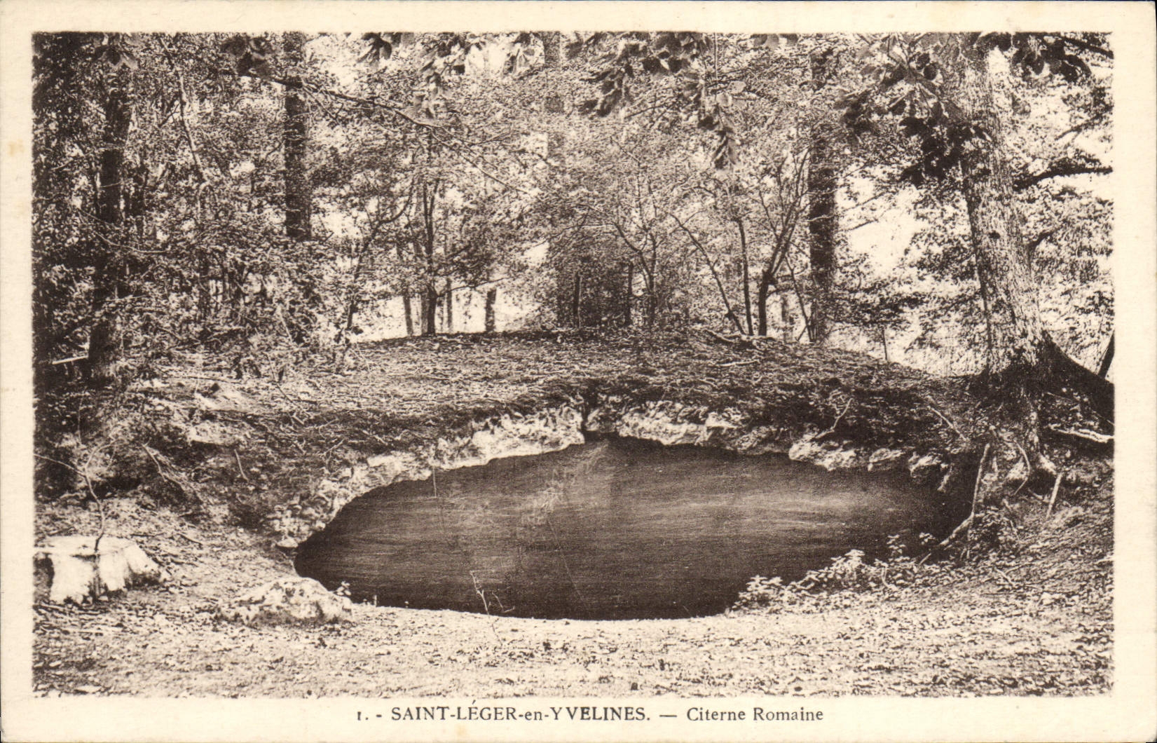 Saint-Léger-en-Yvelines — Citerne Romaine