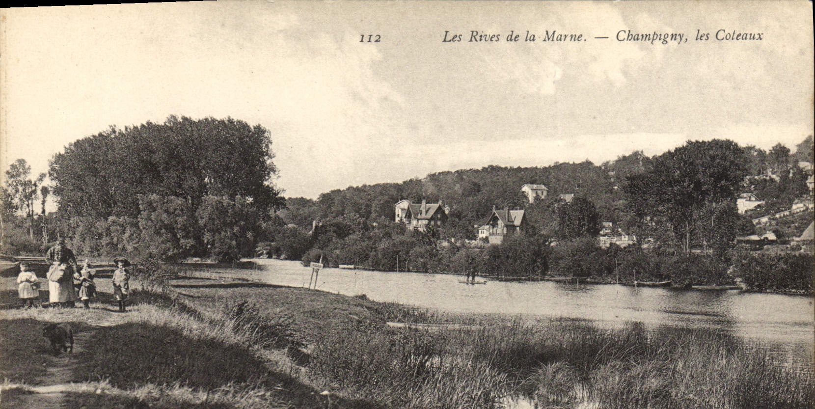 CPA Les Rives De La Marne Champigny Les Coteaux