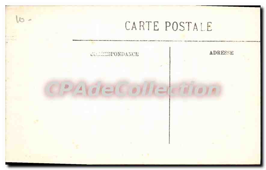 CPA Antibes Le Vieil Antibes — Rückseite