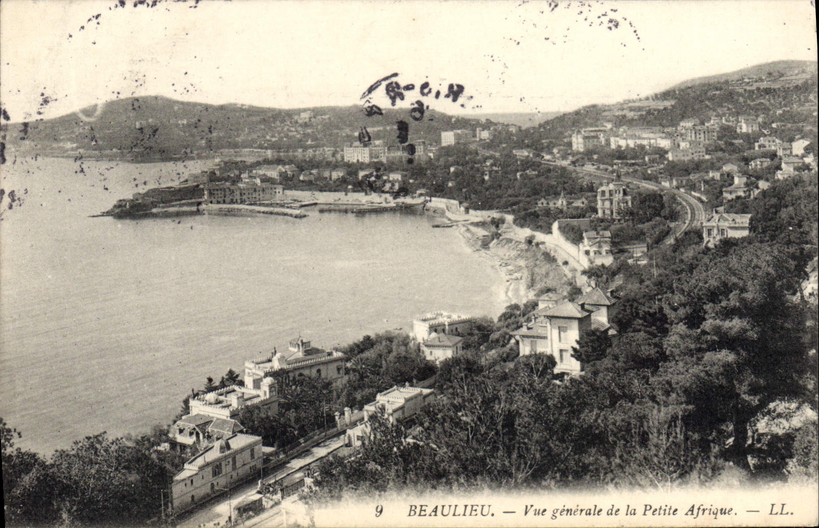 Beaulieu — Vue générale de la Petite Afrique — LL.