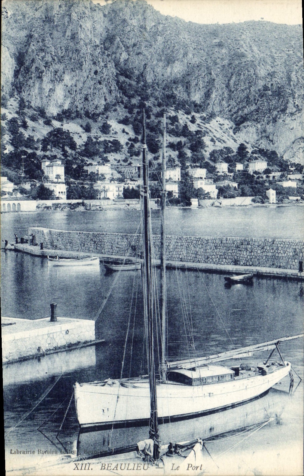 Beaulieu — Le Port — Librairie Rivière, n° XIII