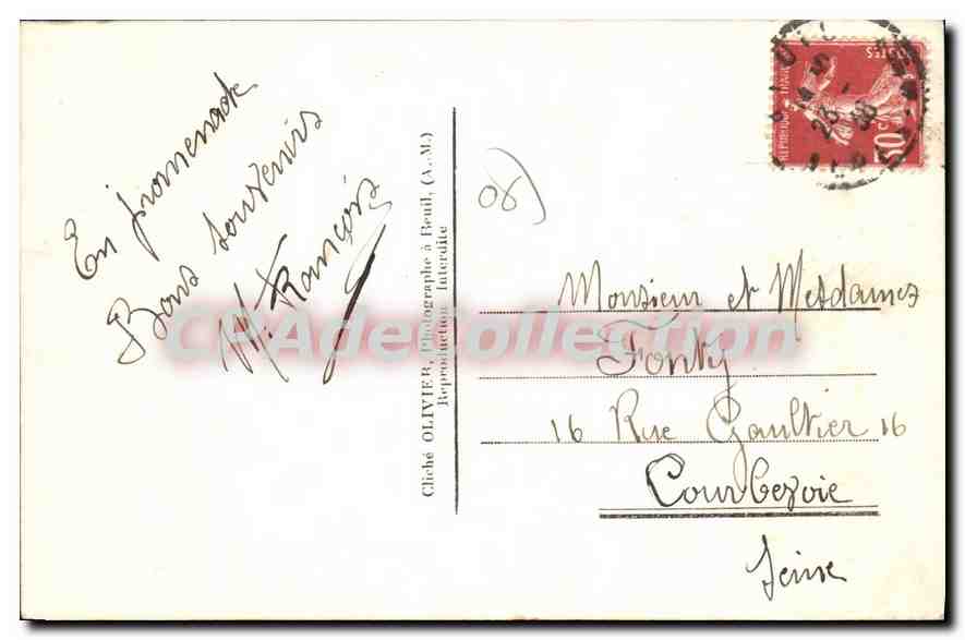 CPA Beuil Vue Generale Station Estivale Sports D'Hiver — Verso