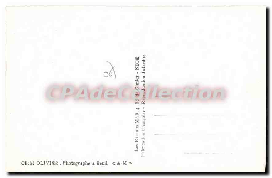 CPA Beuil Gorges Du Cians Aux Petites Cluees — Verso