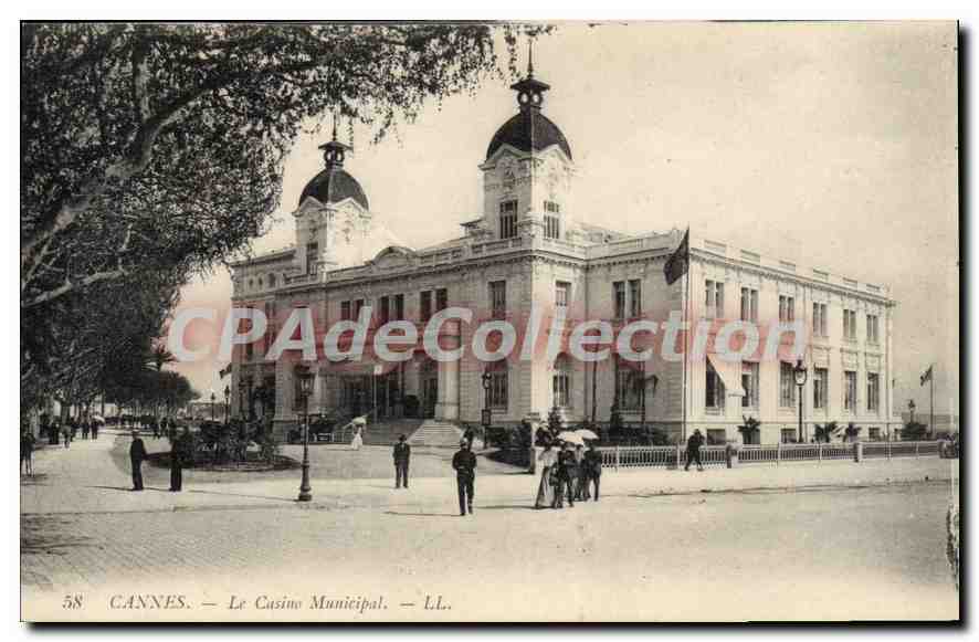 CANNES — Le Casino Municipal — LL. — n° 58