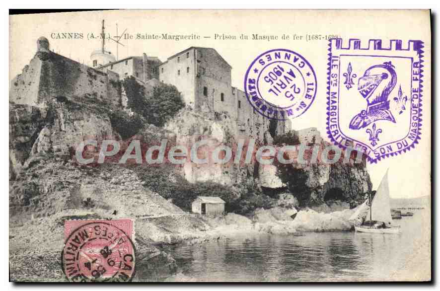 Cannes (A.-M.) — Île Sainte-Marguerite — Prison du Masque de Fer (1687-1693)