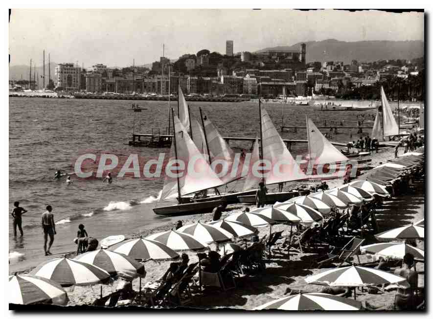 Cannes — La Plage et le Suquet — Éditions GILLETTE