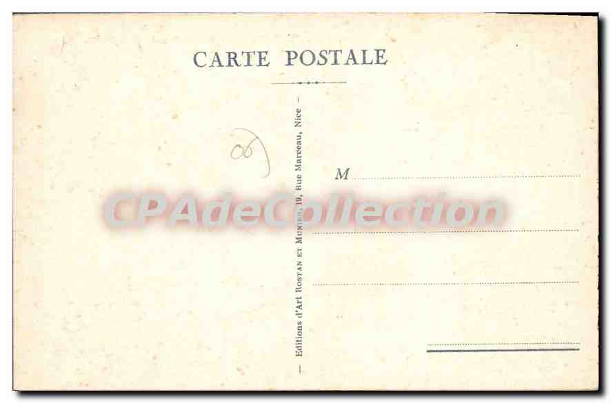 CPA Golfe Juan Vue Generale Et Escadre — Verso