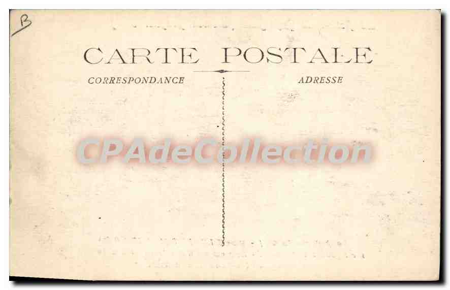 CPA poterie du Golfe-Juan clement Massier — Verso