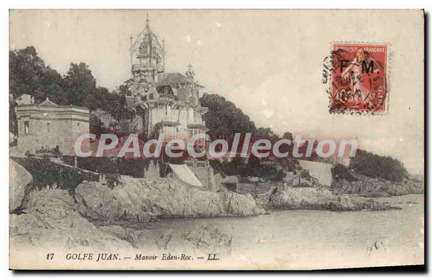 CPA Golfe Juan Manoir Eden Roc