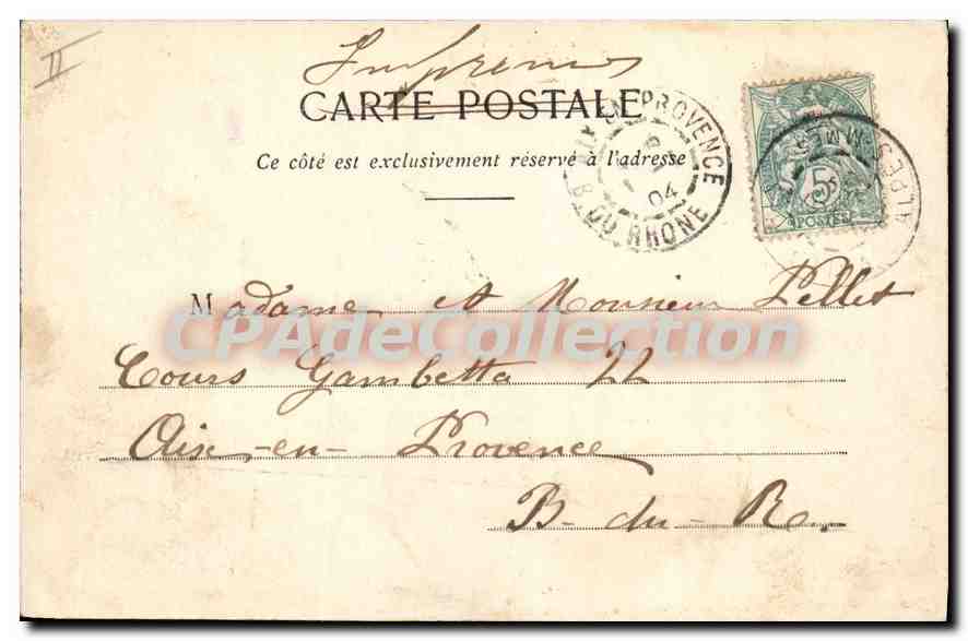 CPA Golfe Juan Vue Generale Et I'Escadre Et Plage — Verso