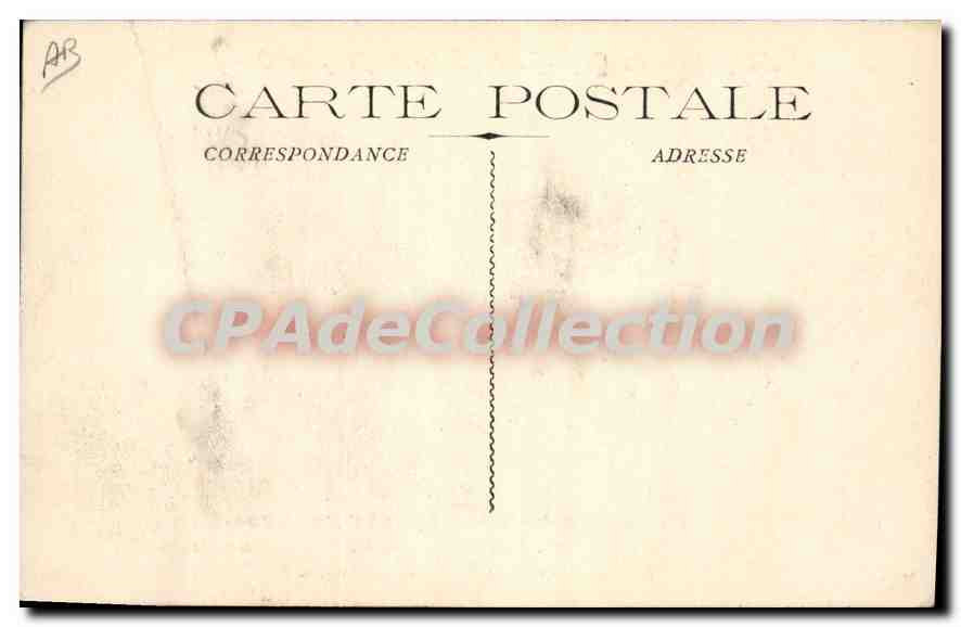 CPA poterie du Golfe-Juan clement Massier — Verso