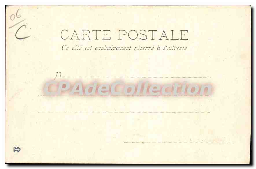 CPA Golfe Juan Vue Generale — Verso