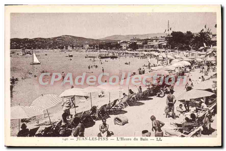 Juan-les-Pins — L'Heure du Bain — LL, n°140