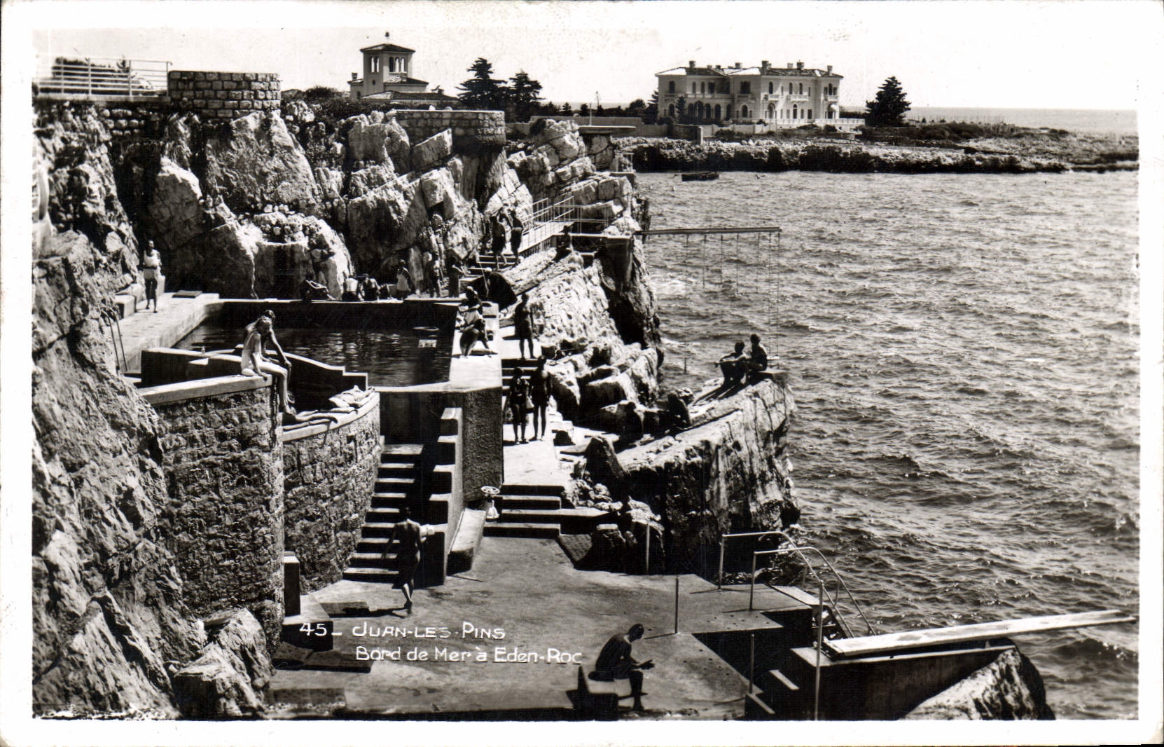 Juan-les-Pins — Bord de Mer à Eden-Roc — 45