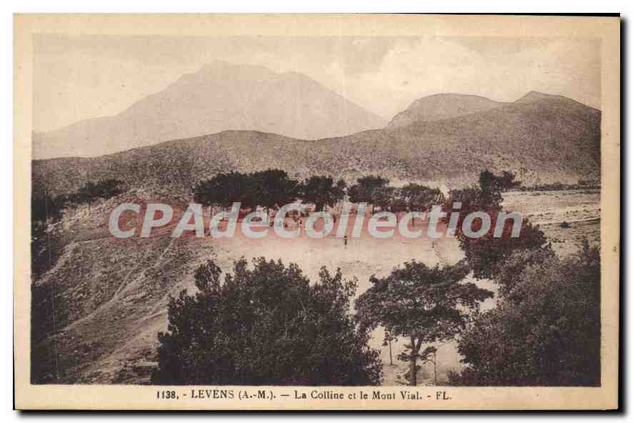 CPA Levens La Colline et Le Mont Vial