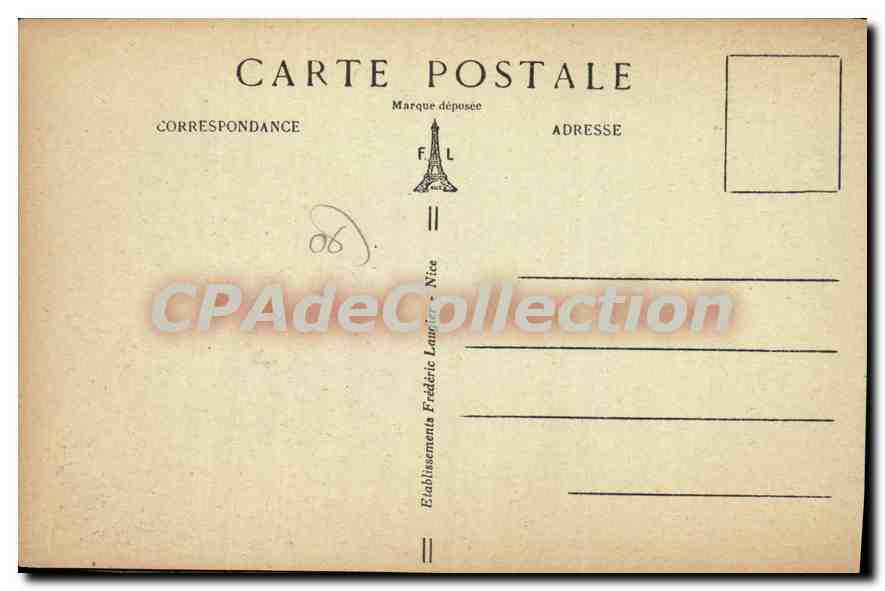 CPA Levens La Colline Et La Tour — Verso