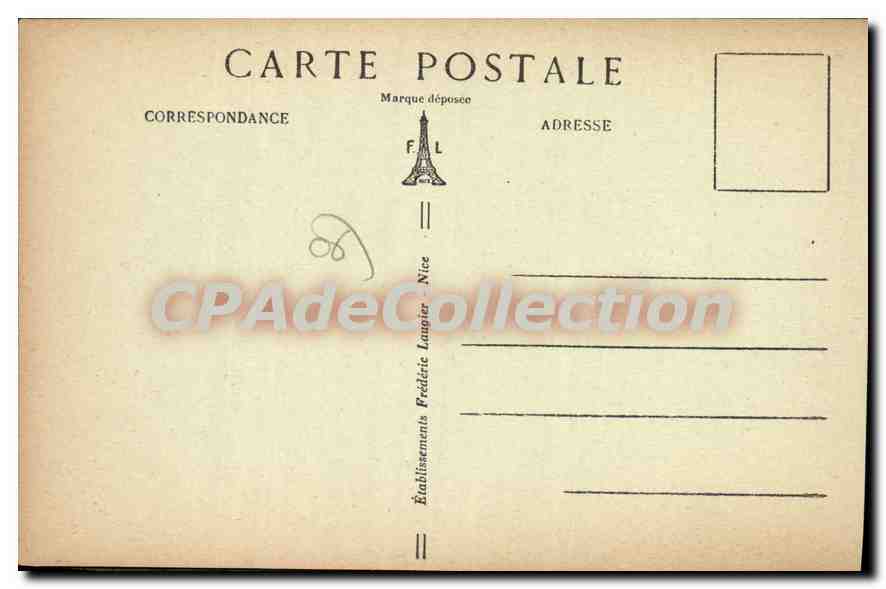 CPA Levens Le Quartier Saint Roch — Verso