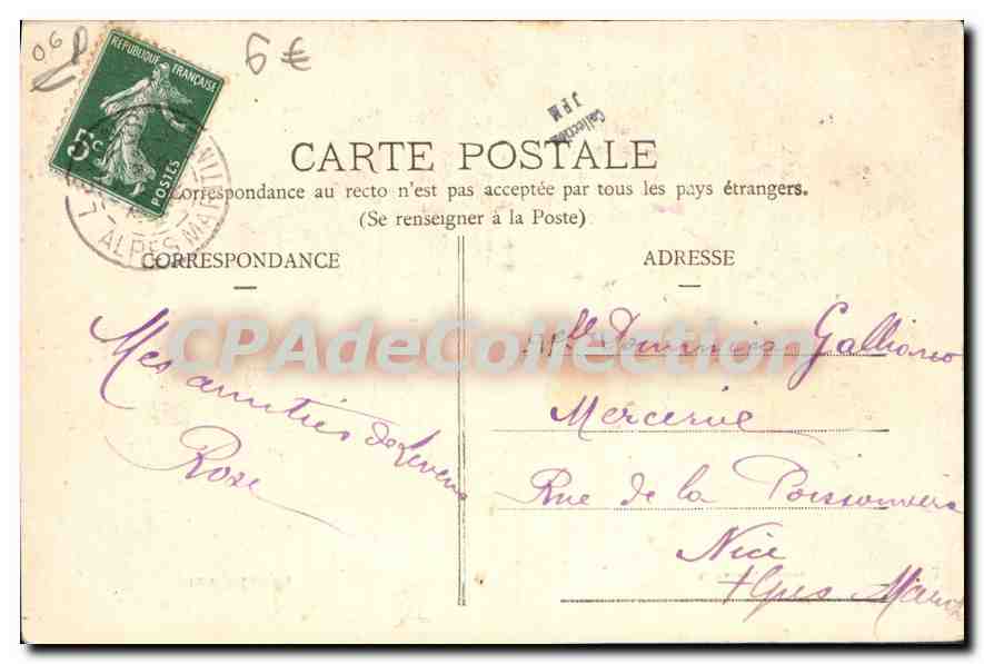 CPA Levens  — Verso