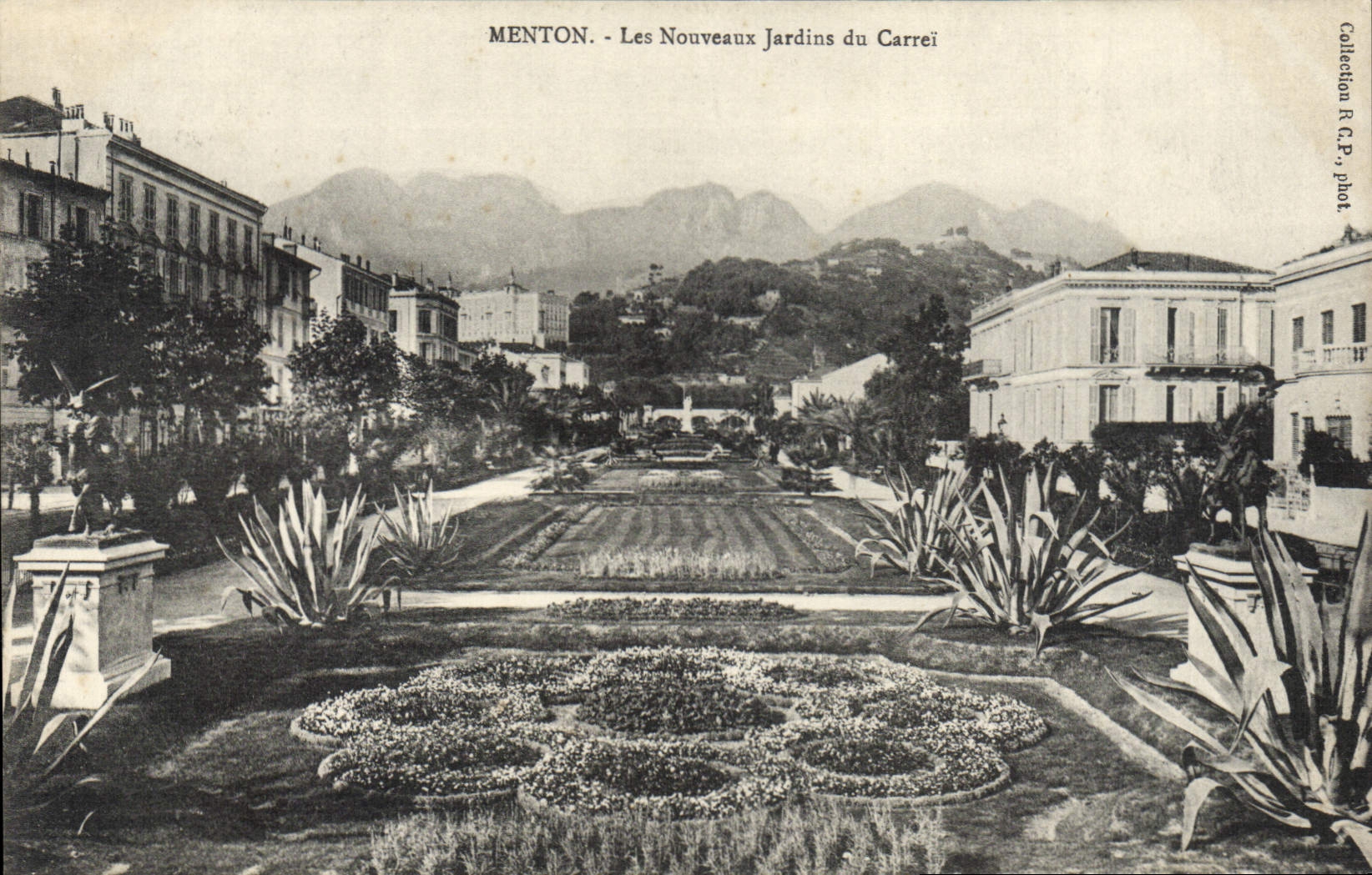 Menton - Les Nouveaux Jardins du Carreï — Collection R.C.P. phot