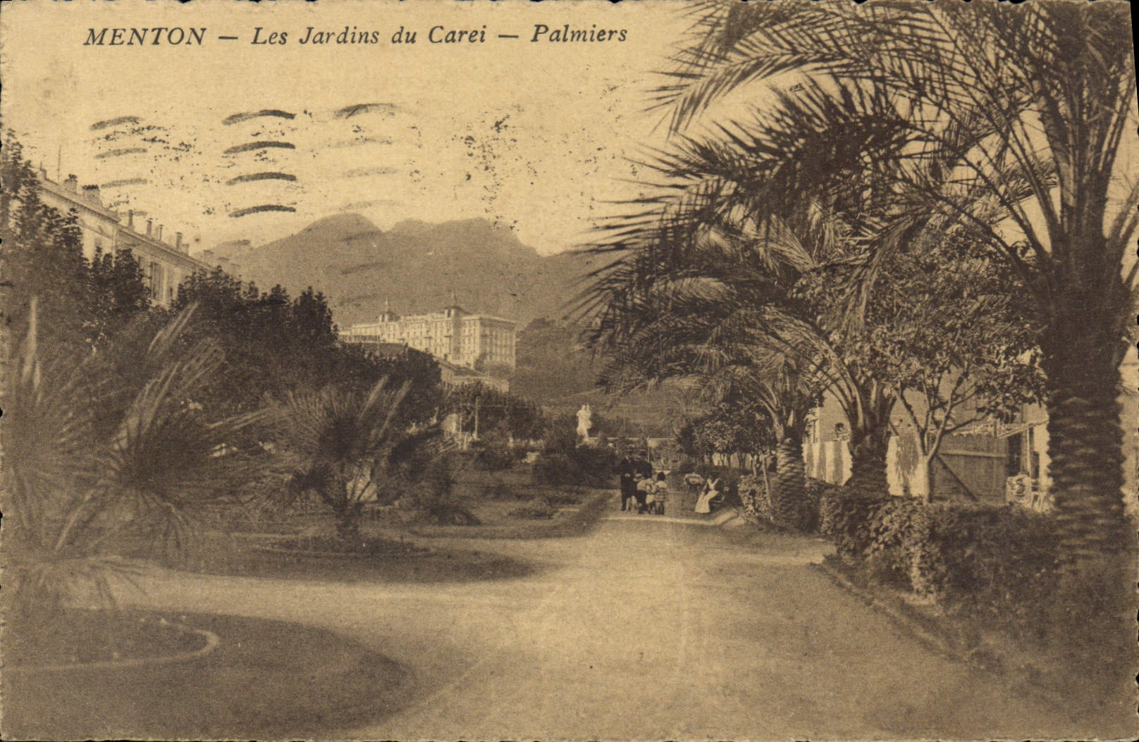 Menton — Les Jardins du Carei — Palmiers