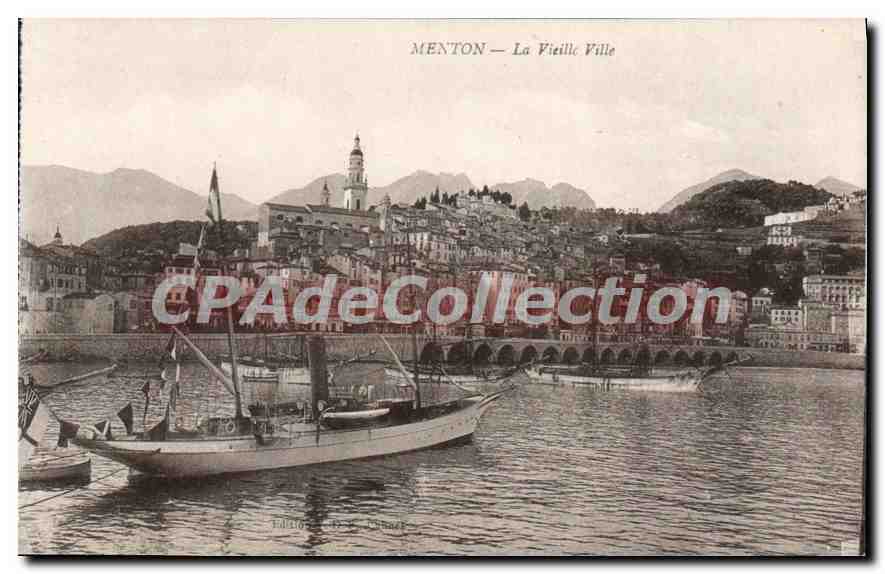 CPA Menton La Vieille Ville